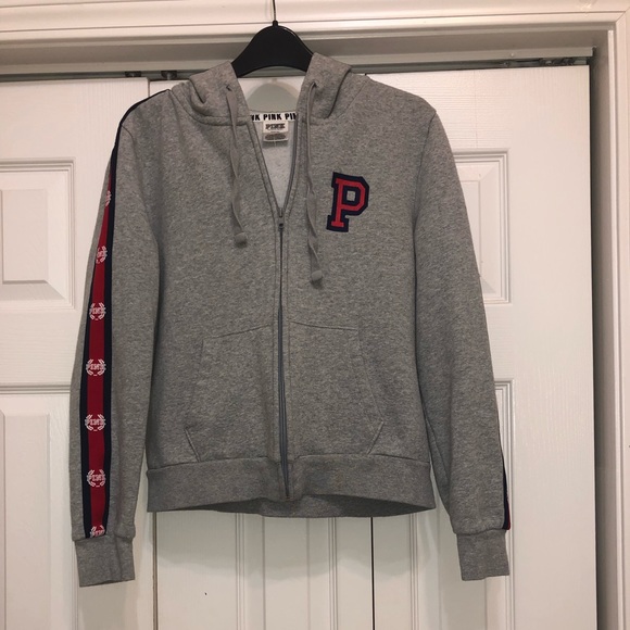 PINK zip up hoodie - Picture 1 of 4